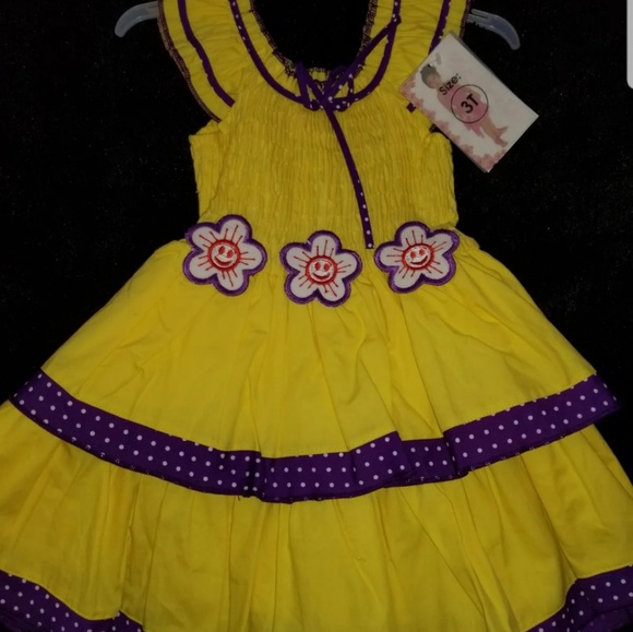 Toddler girl 3T summer dresses - Picture 3 of 4